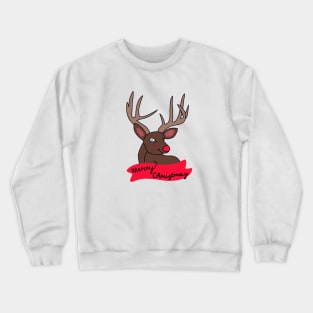 Merry Christmas from Rudolph Crewneck Sweatshirt